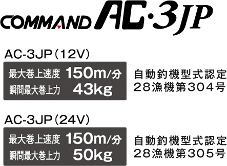 COMMAND AC-3JP